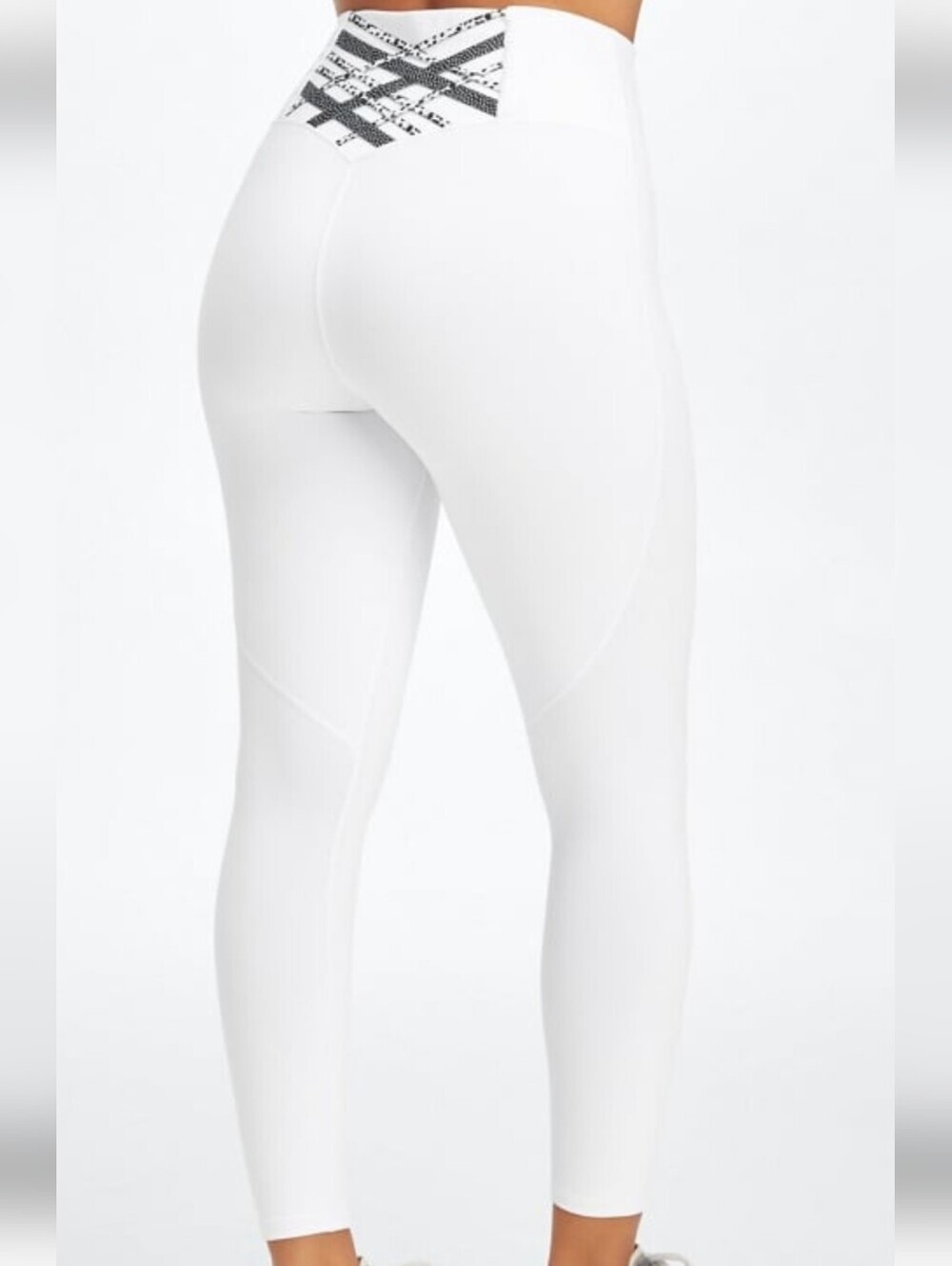 Fabletics White PowerHold High-Waist Leggings Never Worn. Sz 2X